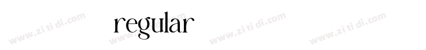 画江湖之不良帅 regular字体转换